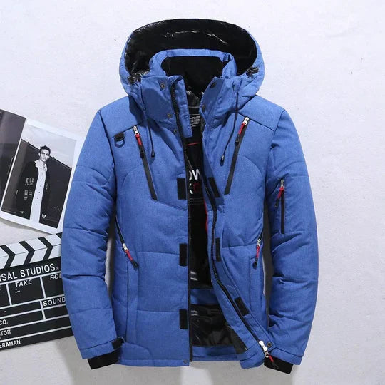 Daniel - Warme heren winterparka met dons