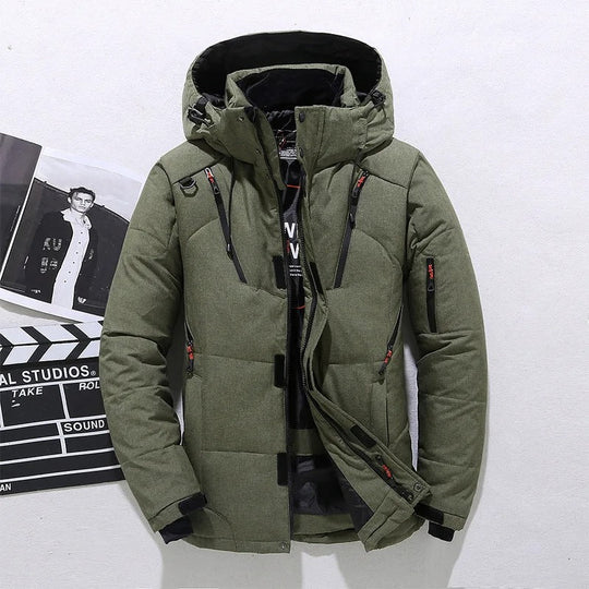Daniel - Warme heren winterparka met dons